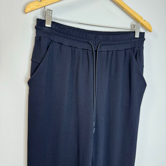 T by Talbots Drawstring Jogger Pant Navy Casual Women’s - Picture 5 of 9